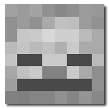 minecraft skeleton canvas