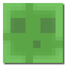 minecraft slime canvas